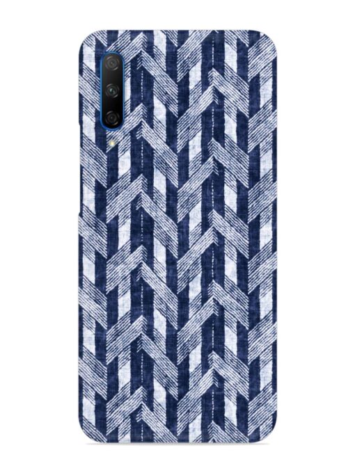 Abstract Herringbone Motif Snap Case for Honor 9X Pro Zapvi