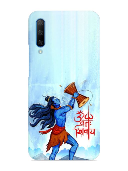 Illustration Lord Shiva Snap Case for Honor 9X Pro Zapvi