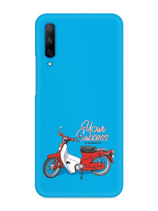 Motorcycles Image Vector Snap Case for Honor 9X Pro Zapvi