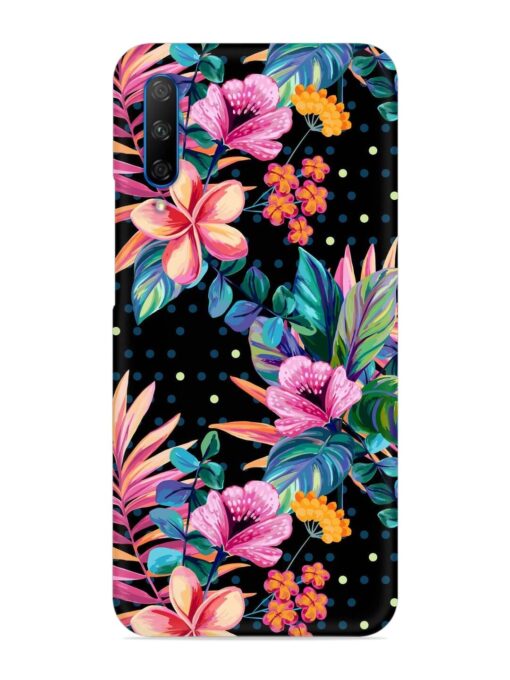 Seamless Floral Pattern Snap Case for Honor 9X Pro Zapvi