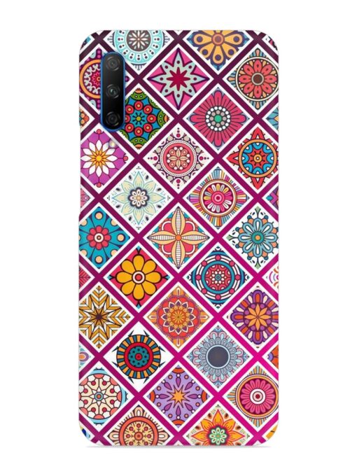 Seamless Tile Pattern Snap Case for Honor 9X Pro Zapvi