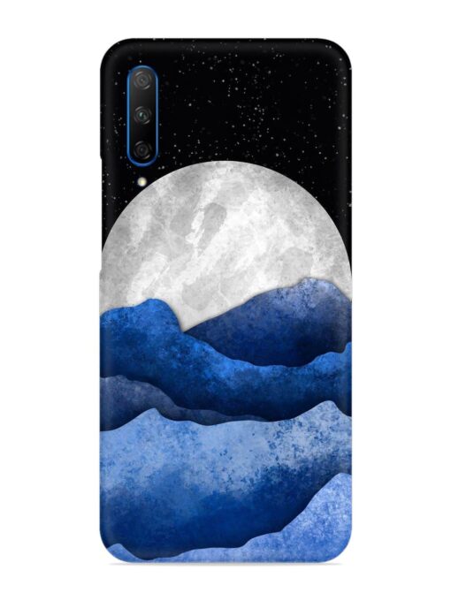 Full Moon Mountain Vector Snap Case for Honor 9X Pro Zapvi