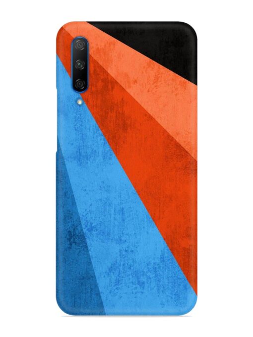 Modern Matte Abstract Snap Case for Honor 9X Pro Zapvi