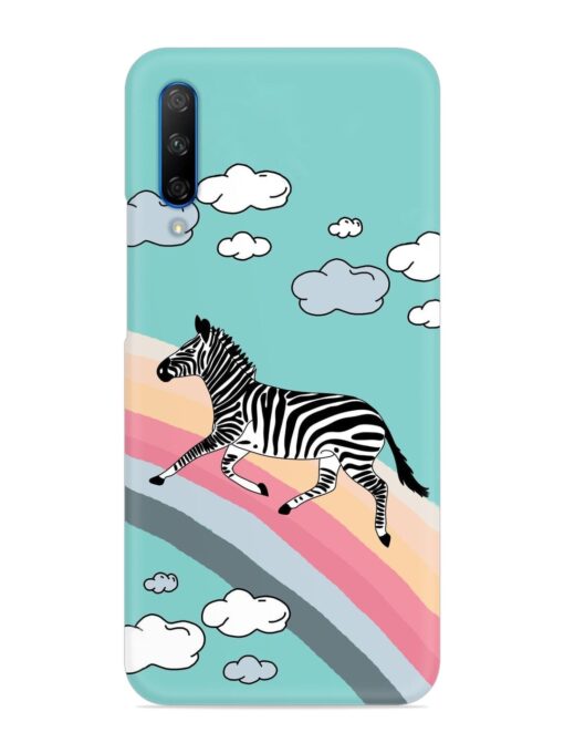 Running Zebra Snap Case for Honor 9X Pro Zapvi