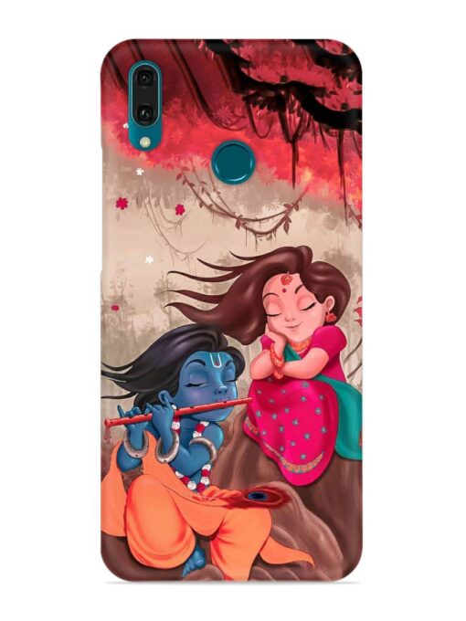 Radhe Krishna Water Art Snap Case for Honor Y9 (2019) Zapvi