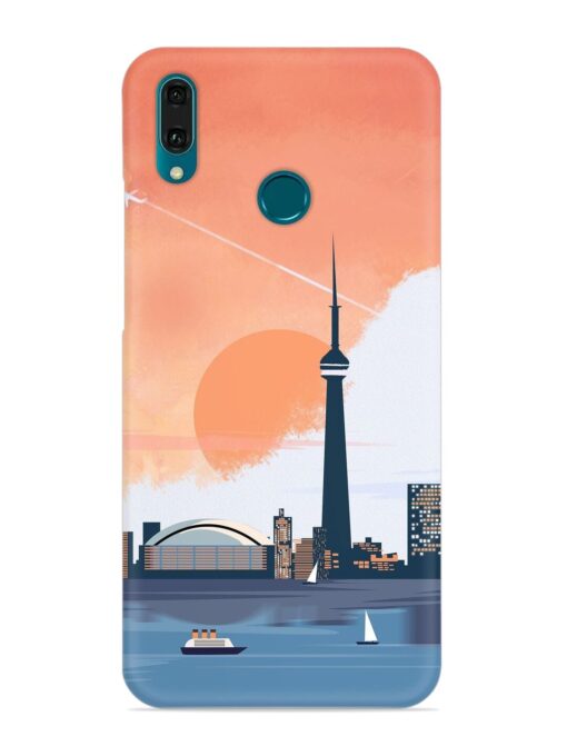 Toronto Canada Snap Case for Honor Y9 (2019) Zapvi