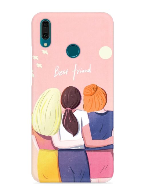 Friendship Day Snap Case for Honor Y9 (2019) Zapvi