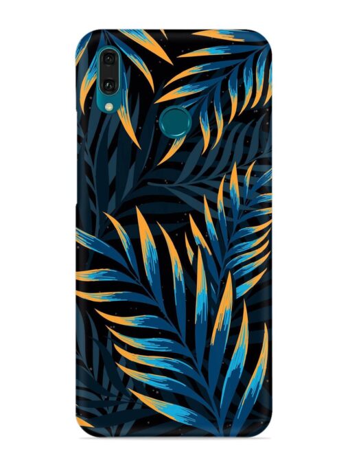 Abstract Leaf Art Snap Case for Honor Y9 (2019) Zapvi