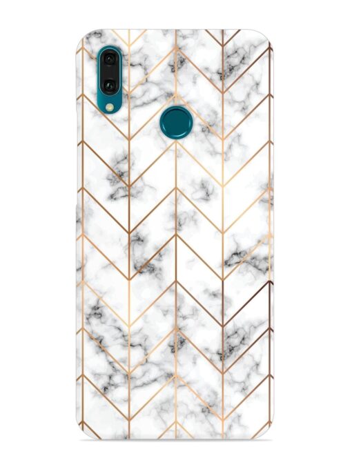 Vector Marble Texture Snap Case for Honor Y9 (2019) Zapvi