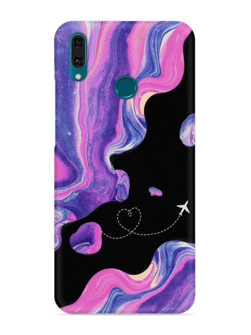 Glitter Art Snap Case for Honor Y9 (2019) Zapvi