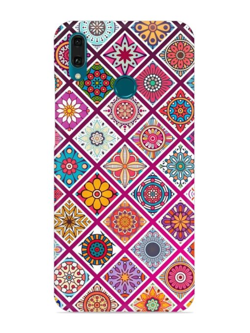 Seamless Tile Pattern Snap Case for Honor Y9 (2019) Zapvi