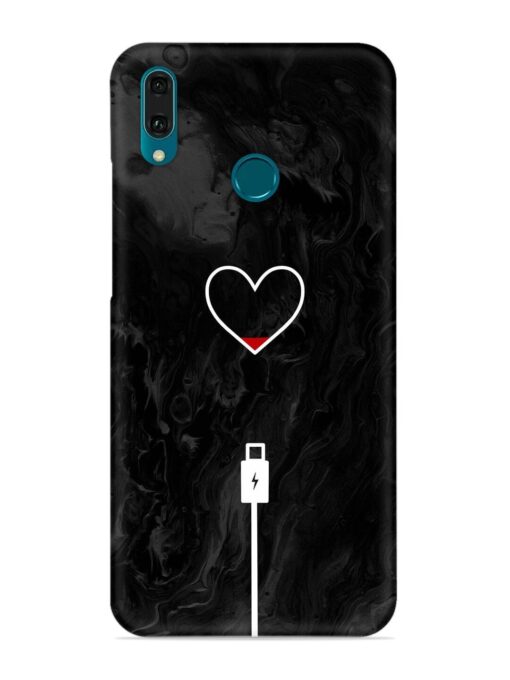 Heart Charging Vector Snap Case for Honor Y9 (2019) Zapvi