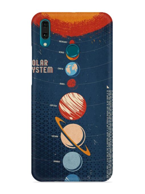 Solar System Vector Snap Case for Honor Y9 (2019) Zapvi