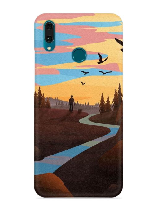 Natural Landscape Art Snap Case for Honor Y9 (2019) Zapvi