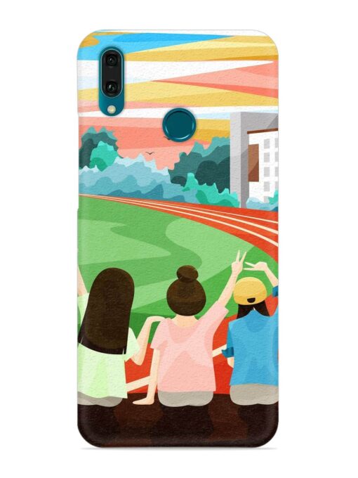 School Playground Snap Case for Honor Y9 (2019) Zapvi