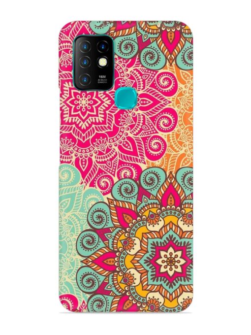 Mandala Seamless Snap Case for Infinix Hot 10 Zapvi