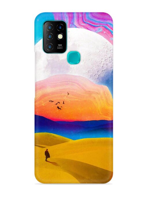 Sandy Desert Snap Case for Infinix Hot 10 Zapvi