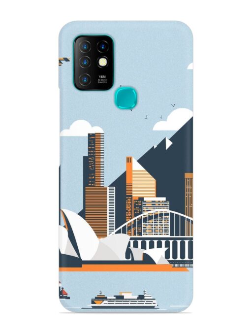 Sydney Opera Landscape Snap Case for Infinix Hot 10 Zapvi