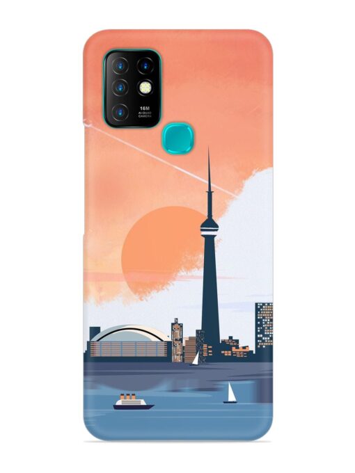 Toronto Canada Snap Case for Infinix Hot 10 Zapvi