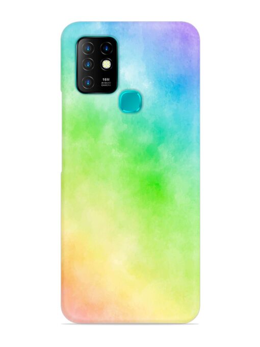 Watercolor Mixture Snap Case for Infinix Hot 10 Zapvi