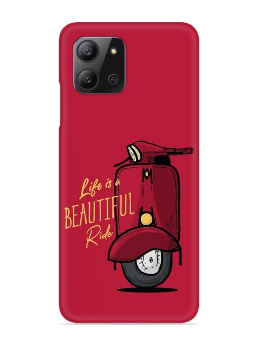 Life Is Beautiful Rides Snap Case for Infinix Hot 11 (2022) Zapvi