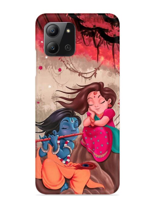 Radhe Krishna Water Art Snap Case for Infinix Hot 11 (2022) Zapvi