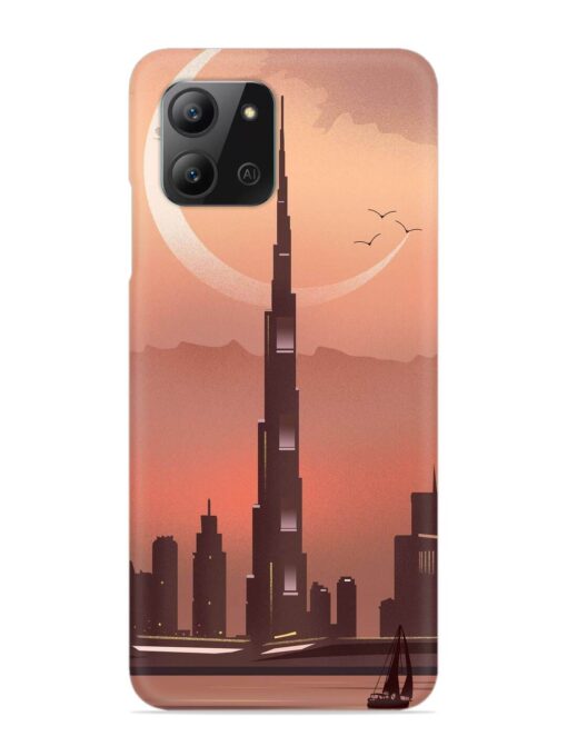 Landmark Burj Khalifa Snap Case for Infinix Hot 11 (2022) Zapvi