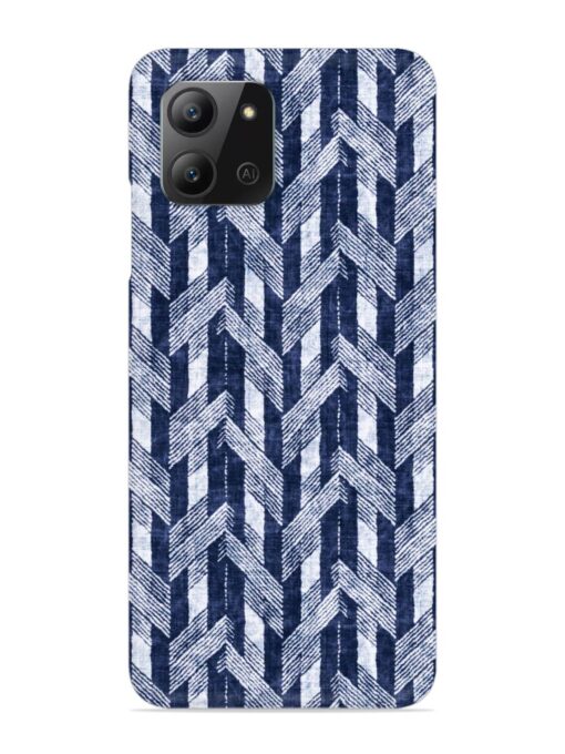 Abstract Herringbone Motif Snap Case for Infinix Hot 11 (2022) Zapvi