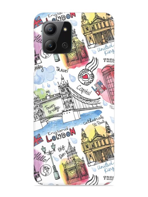 Vector London Landmark Snap Case for Infinix Hot 11 (2022) Zapvi