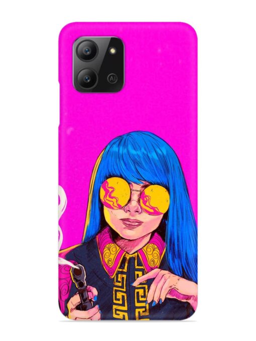 Aesthetic Anime Girl Snap Case for Infinix Hot 11 (2022) Zapvi