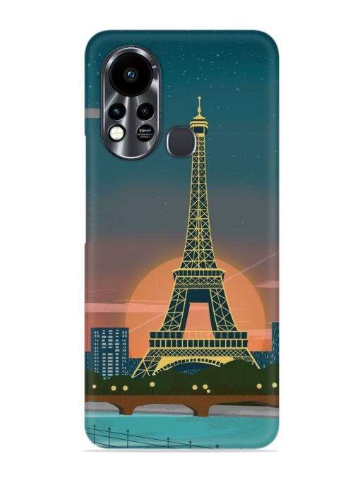 Scenery Architecture France Paris Snap Case for Infinix Hot 11S Zapvi