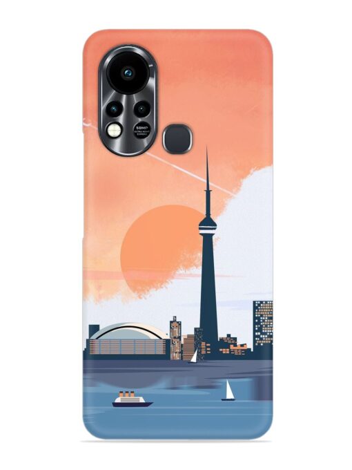 Toronto Canada Snap Case for Infinix Hot 11S Zapvi