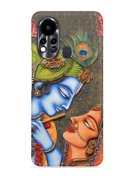 Lord Radha Krishna Flute Art Snap Case for Infinix Hot 11S Zapvi