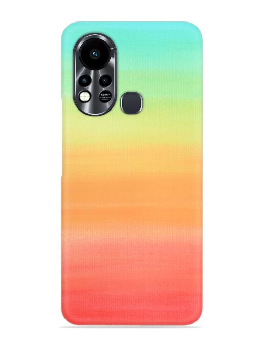 Background Sky Watercolor Snap Case for Infinix Hot 11S Zapvi