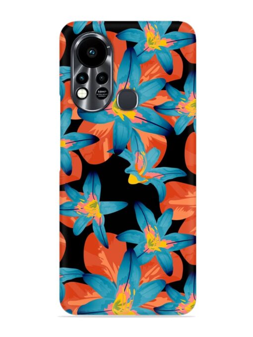 Philippine Flowers Seamless Snap Case for Infinix Hot 11S Zapvi