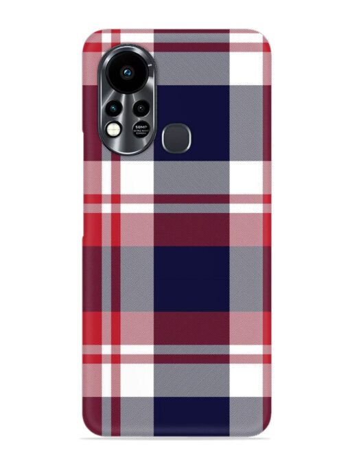 Classic Plaid Tartan Snap Case for Infinix Hot 11S Zapvi