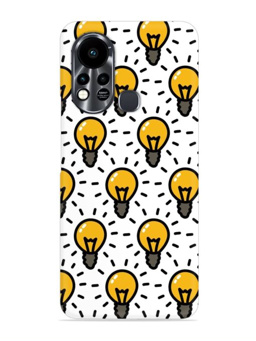 Light Bulb Seamless Snap Case for Infinix Hot 11S Zapvi