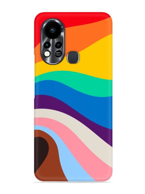 Minimal Pride Art Snap Case for Infinix Hot 11S Zapvi