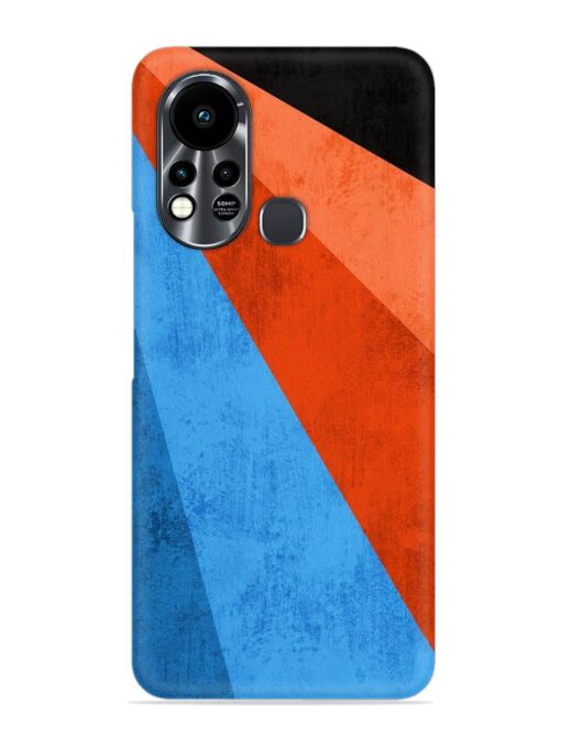 Modern Matte Abstract Snap Case for Infinix Hot 11S Zapvi