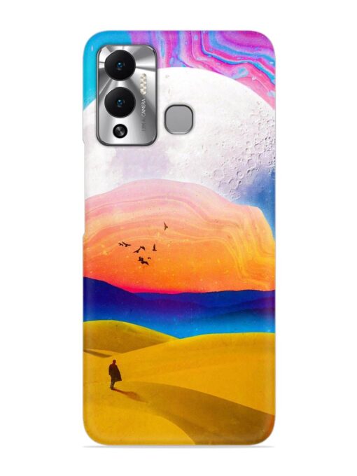 Sandy Desert Snap Case for Infinix Hot 12 Play Zapvi