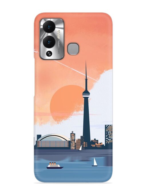 Toronto Canada Snap Case for Infinix Hot 12 Play Zapvi