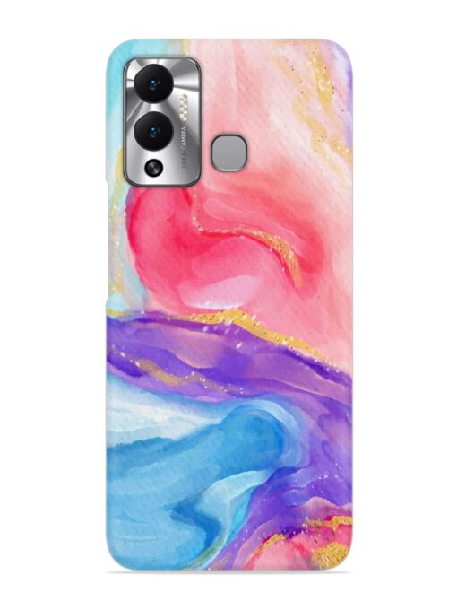 Watercolor Gradient Snap Case for Infinix Hot 12 Play Zapvi