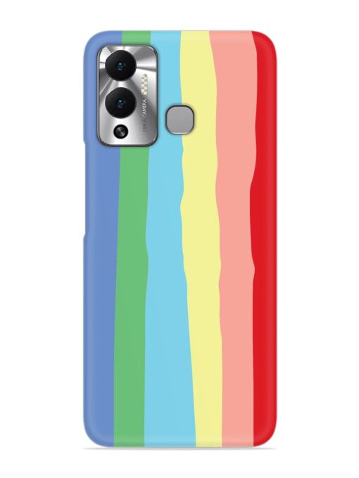 Rainbow Premium Shade Snap Case for Infinix Hot 12 Play Zapvi