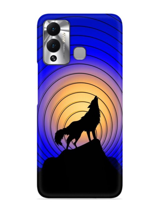 Fox Roaring Design Snap Case for Infinix Hot 12 Play Zapvi