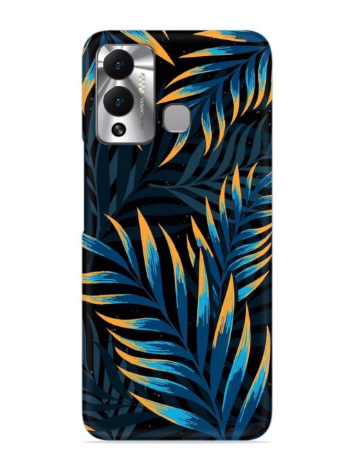 Abstract Leaf Art Snap Case for Infinix Hot 12 Play Zapvi