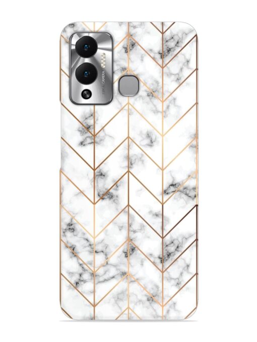 Vector Marble Texture Snap Case for Infinix Hot 12 Play Zapvi