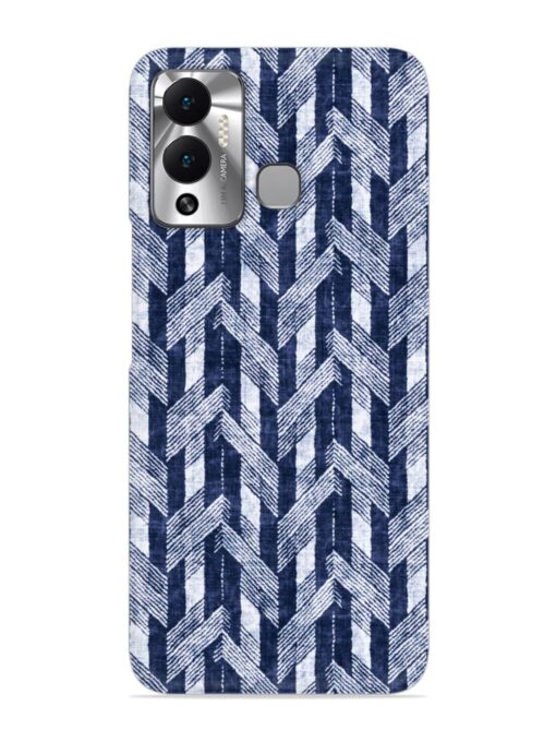 Abstract Herringbone Motif Snap Case for Infinix Hot 12 Play Zapvi