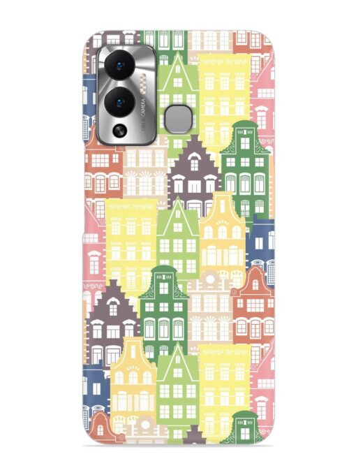 Seamless Shapes Pattern Snap Case for Infinix Hot 12 Play Zapvi