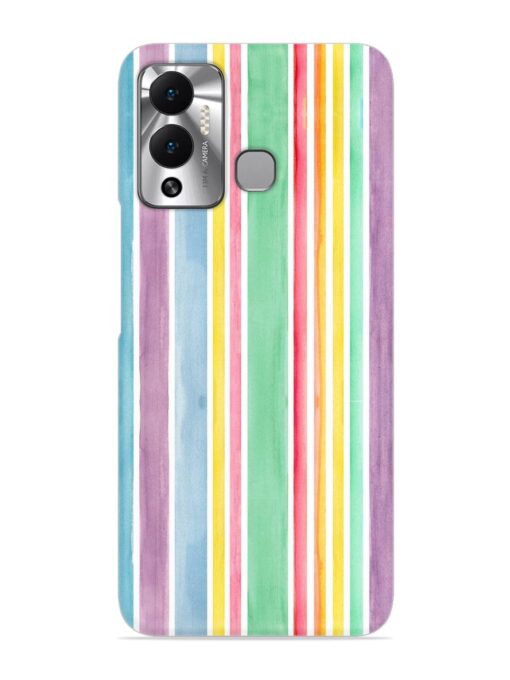 Hand Drawn Watercolor Snap Case for Infinix Hot 12 Play Zapvi