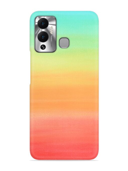 Background Sky Watercolor Snap Case for Infinix Hot 12 Play Zapvi